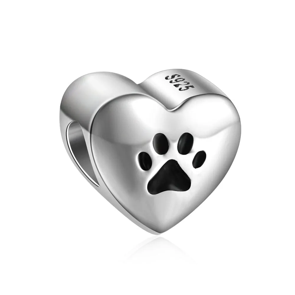 .925 Sterling Silver Pet photo charm for Bracelet