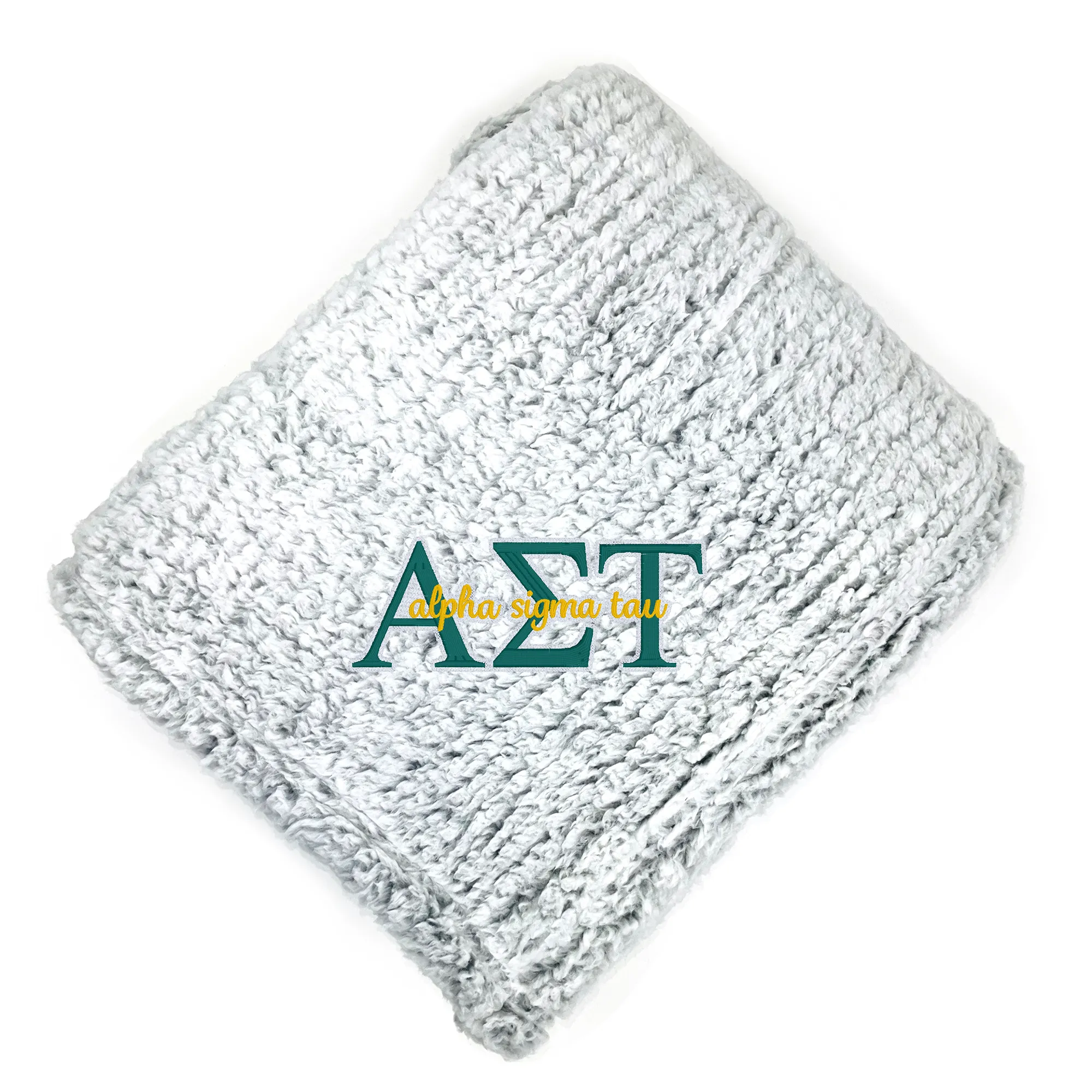 Alpha Sigma Tau Fuzzy Sherpa Blanket