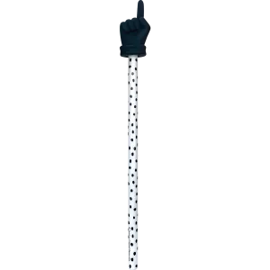 Black Painted Dots Hand Pointer