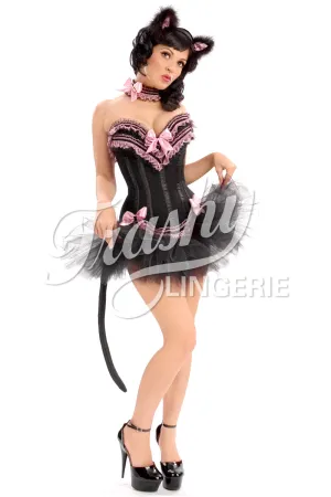 Carousel Black Cat Corset