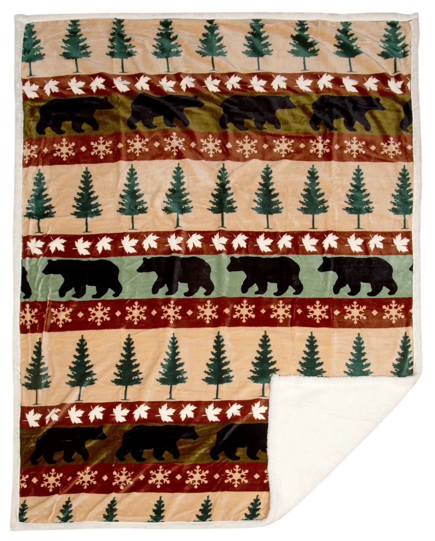 Cascade Ridge Plush Throw Blanket - 56"x 68"
