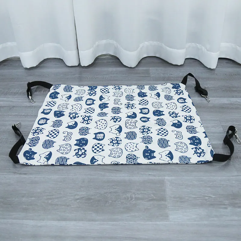 Cat Hanging Hammock with Adjustable Straps
