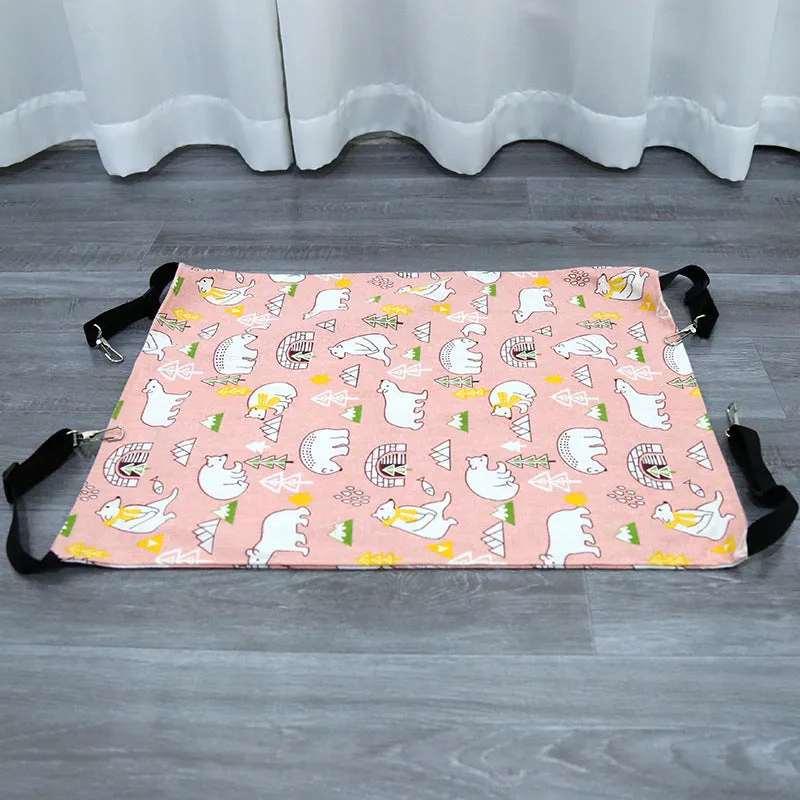 Cat Hanging Hammock with Adjustable Straps
