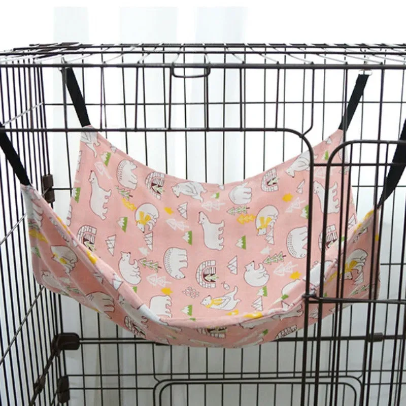 Cat Hanging Hammock with Adjustable Straps