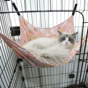 Cat Hanging Hammock with Adjustable Straps