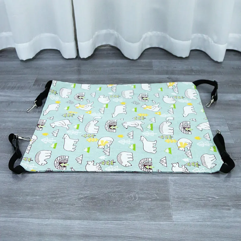 Cat Hanging Hammock with Adjustable Straps