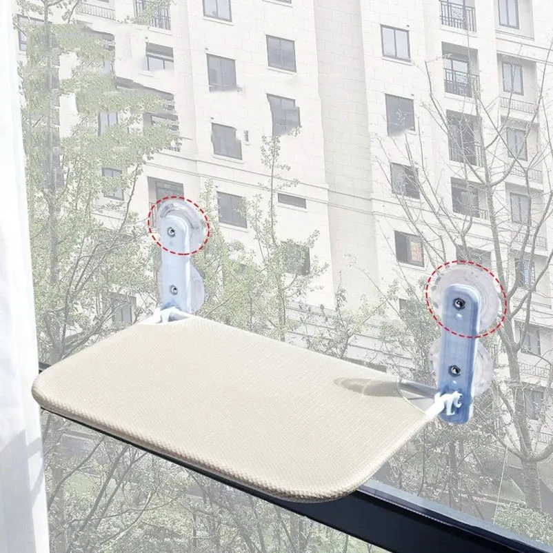 Cat Hanging Nest with Suction Cup Swing