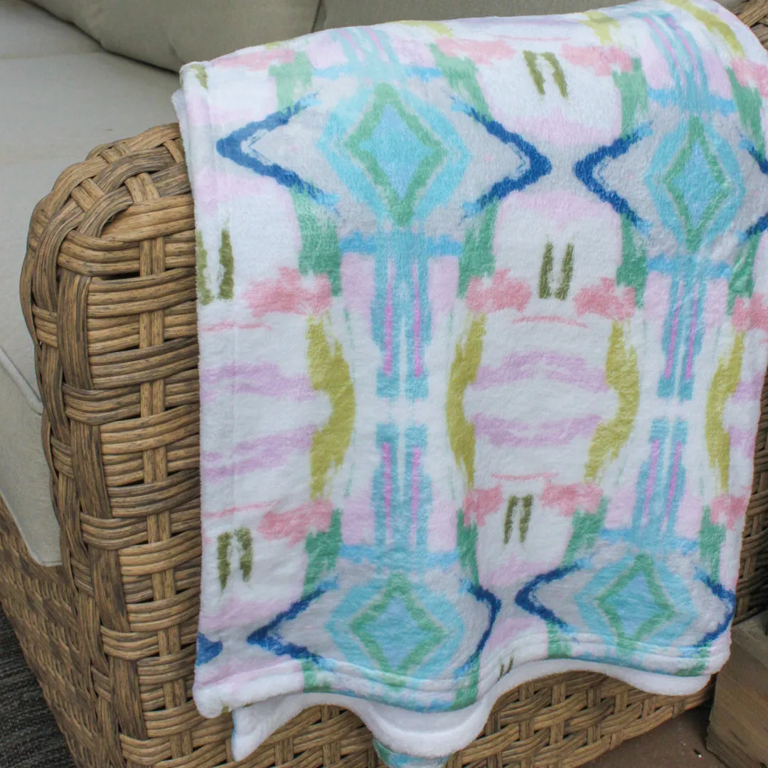 Clairebella Minky Plush Throw Blanket - Tiger