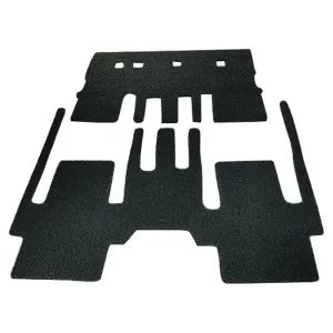 Custom Floor Mats Suits Kia Carnival YP 2/2015-8/2020 Front, Middle & Rear Rubber Composite PVC Coil