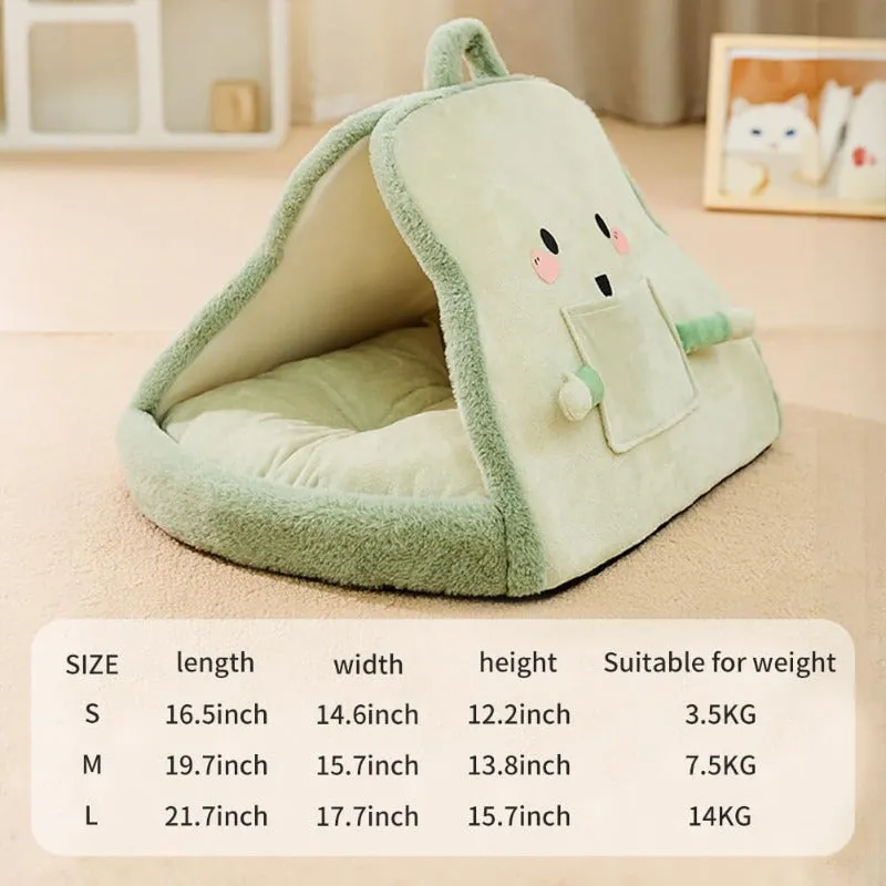 Cute Toast Bread Pet House