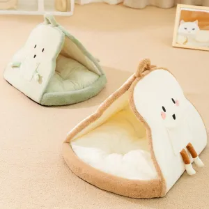 Cute Toast Bread Pet House