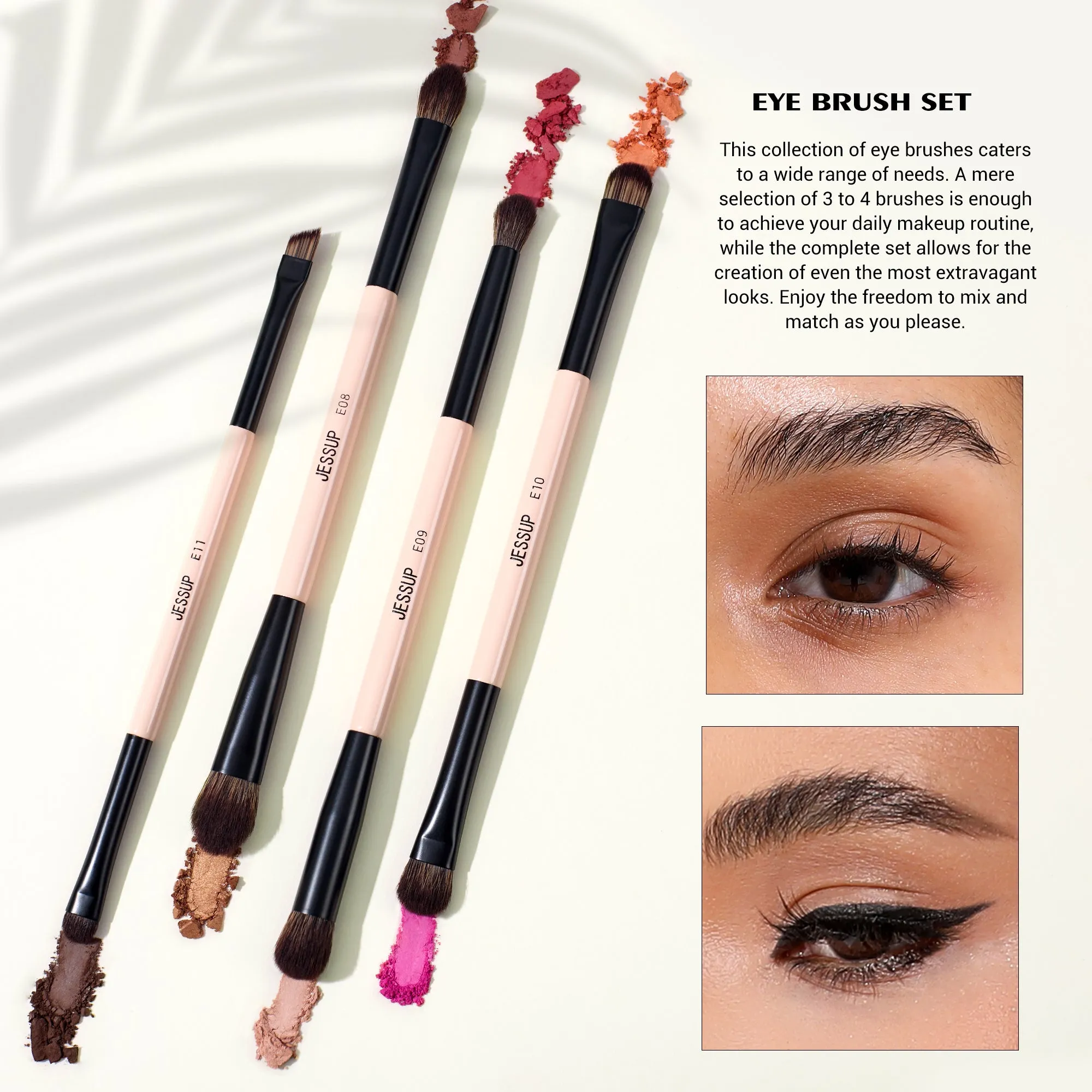 Duo-End Brush Versatility Collection (Peach Dust) T600