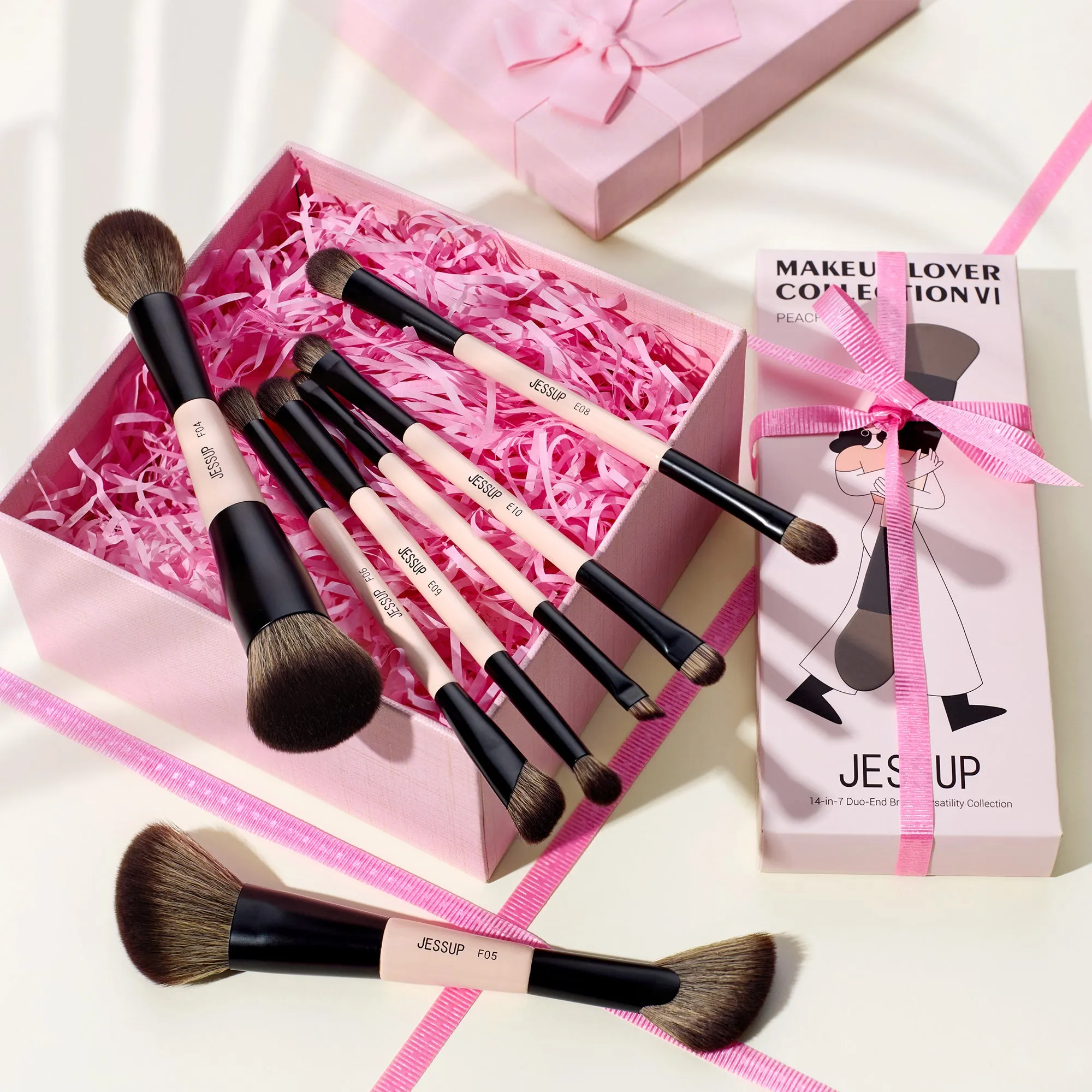 Duo-End Brush Versatility Collection (Peach Dust) T600