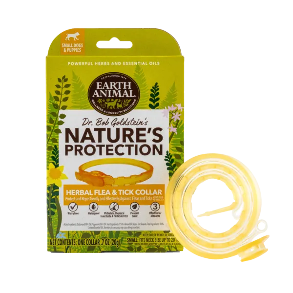 Earth Animal Nature’s Protection™ Flea & Tick Herbal Collar for Dogs