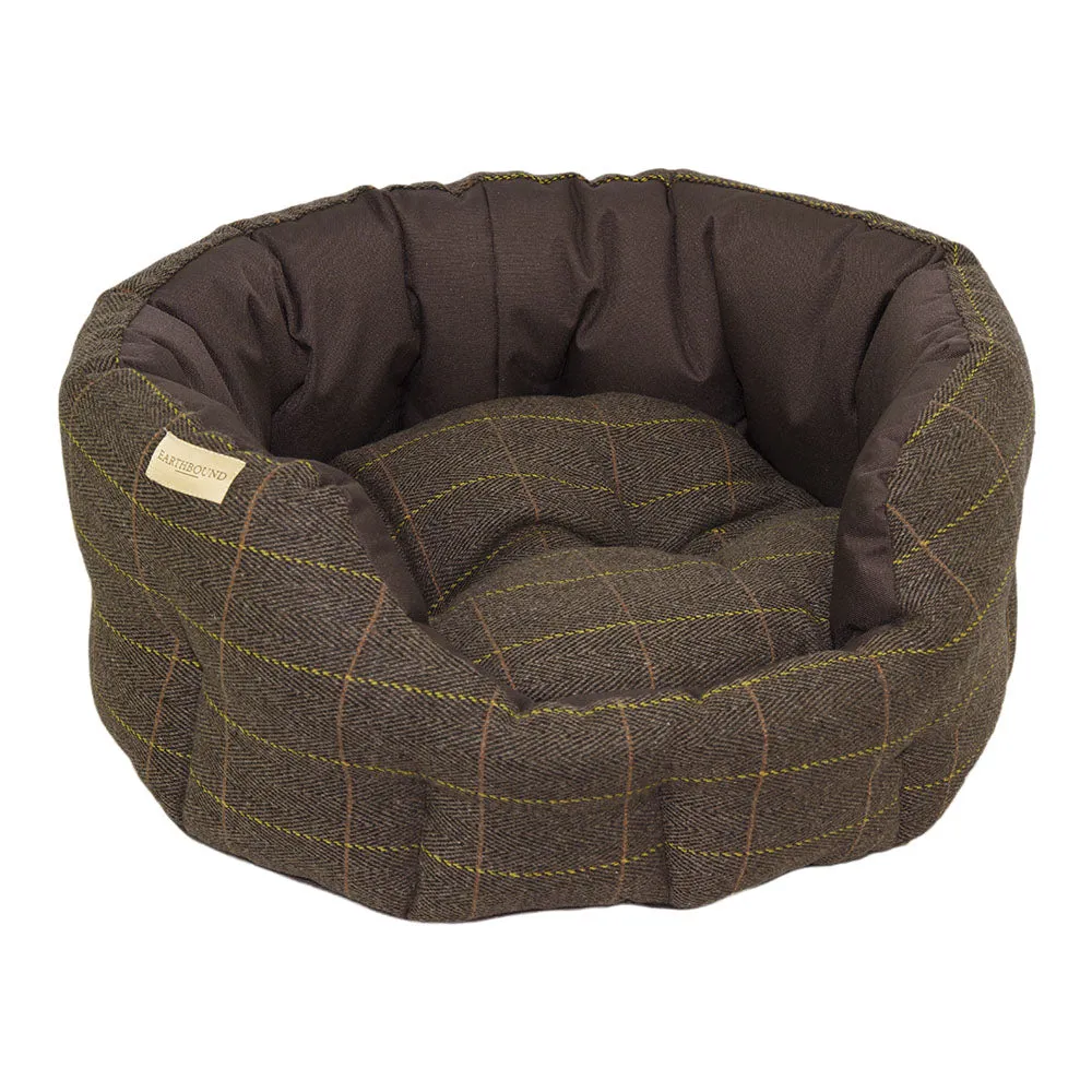 Earthbound Dog Beds Waterproof Tweed XL