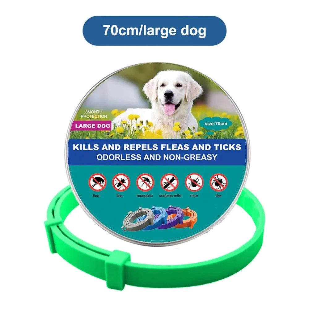 Flea and tick collar for dogs, Dog flea and tick collar, Natural flea and tick collar for dogs