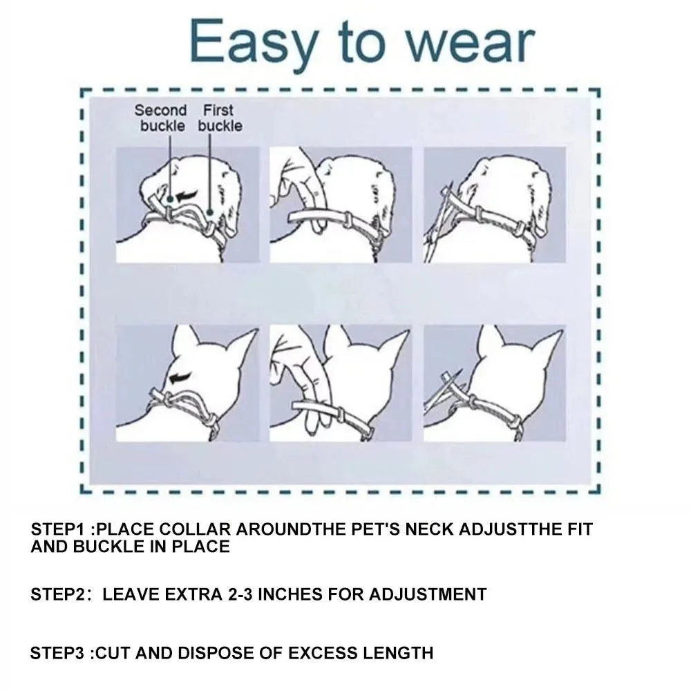 Flea and tick collar for dogs, Dog flea and tick collar, Natural flea and tick collar for dogs