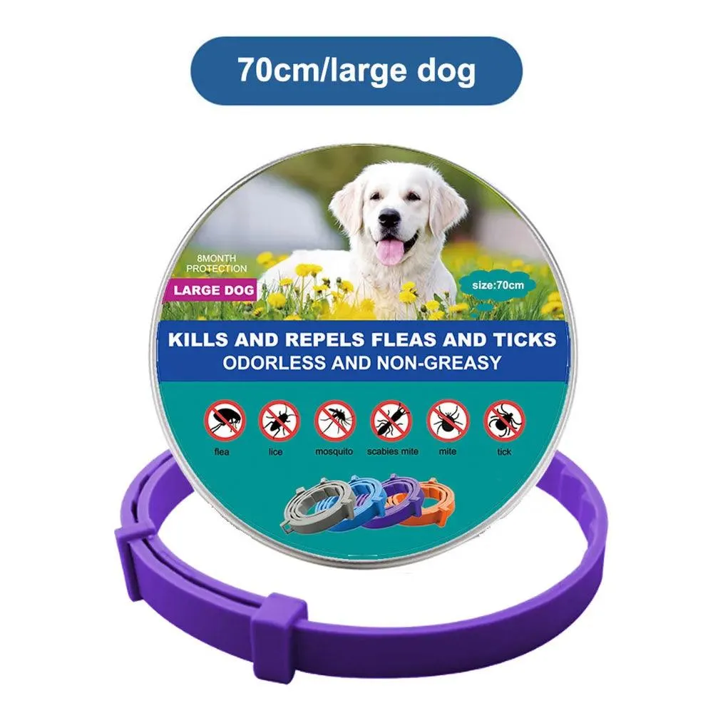 Flea and tick collar for dogs, Dog flea and tick collar, Natural flea and tick collar for dogs