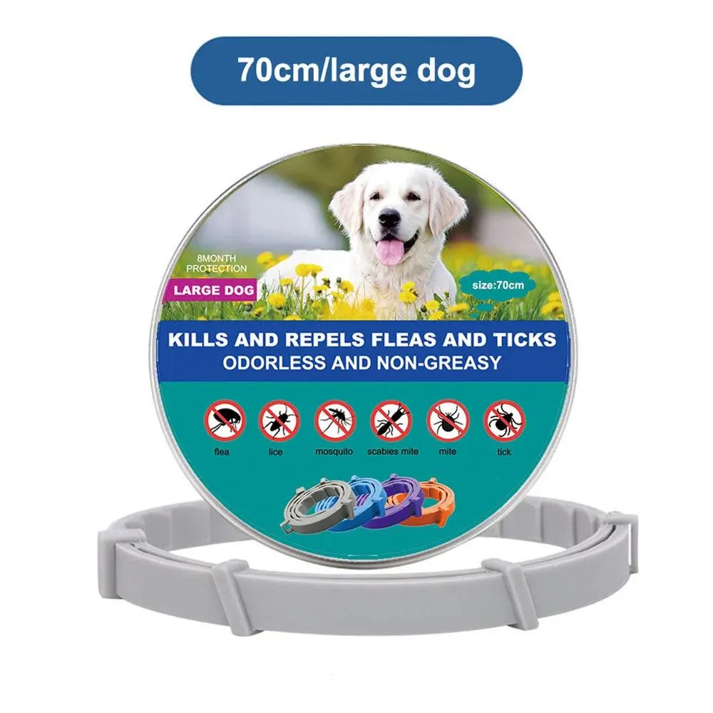 Flea and tick collar for dogs, Dog flea and tick collar, Natural flea and tick collar for dogs