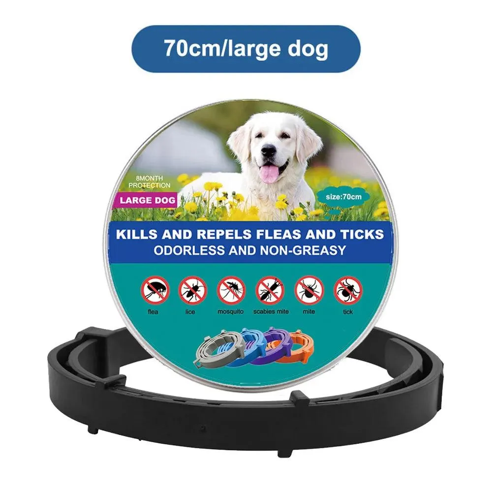 Flea and tick collar for dogs, Dog flea and tick collar, Natural flea and tick collar for dogs