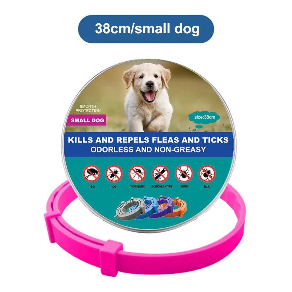 Flea and tick collar for dogs, Dog flea and tick collar, Natural flea and tick collar for dogs