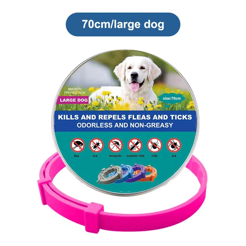 Flea and tick collar for dogs, Dog flea and tick collar, Natural flea and tick collar for dogs