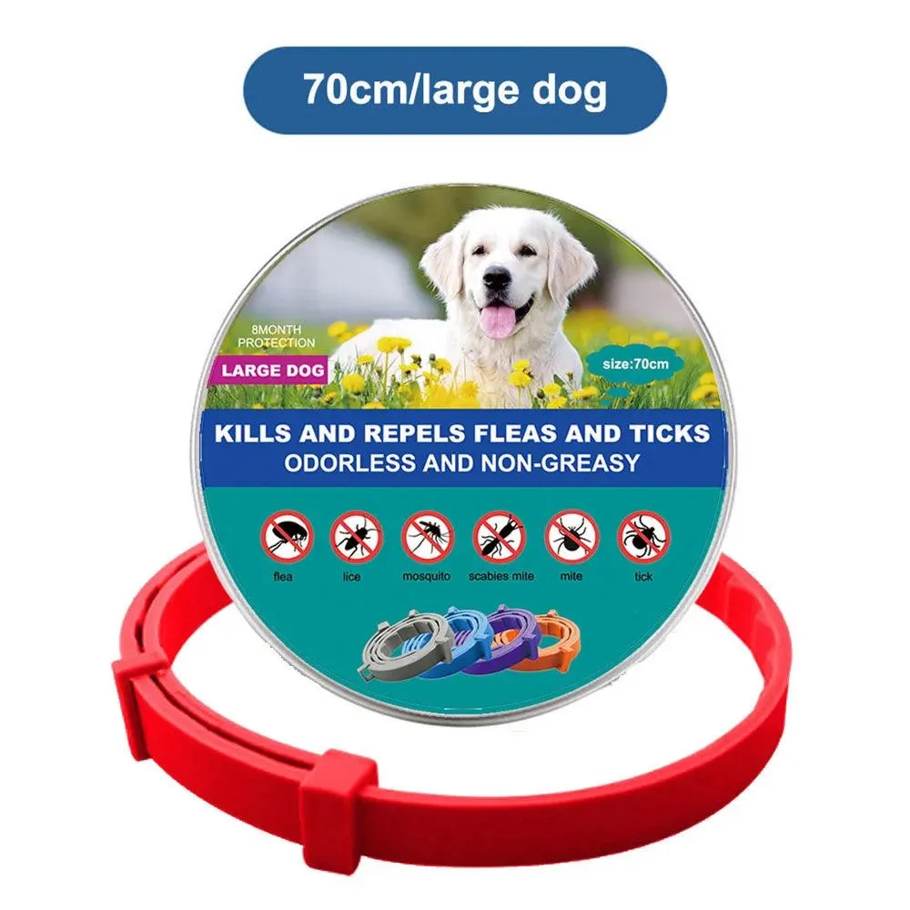Flea and tick collar for dogs, Dog flea and tick collar, Natural flea and tick collar for dogs