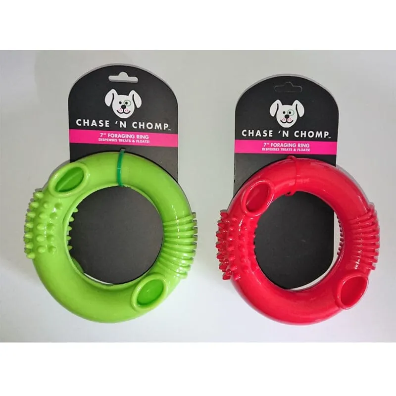 Foraging Ring Treat Dispenser Dog Toy