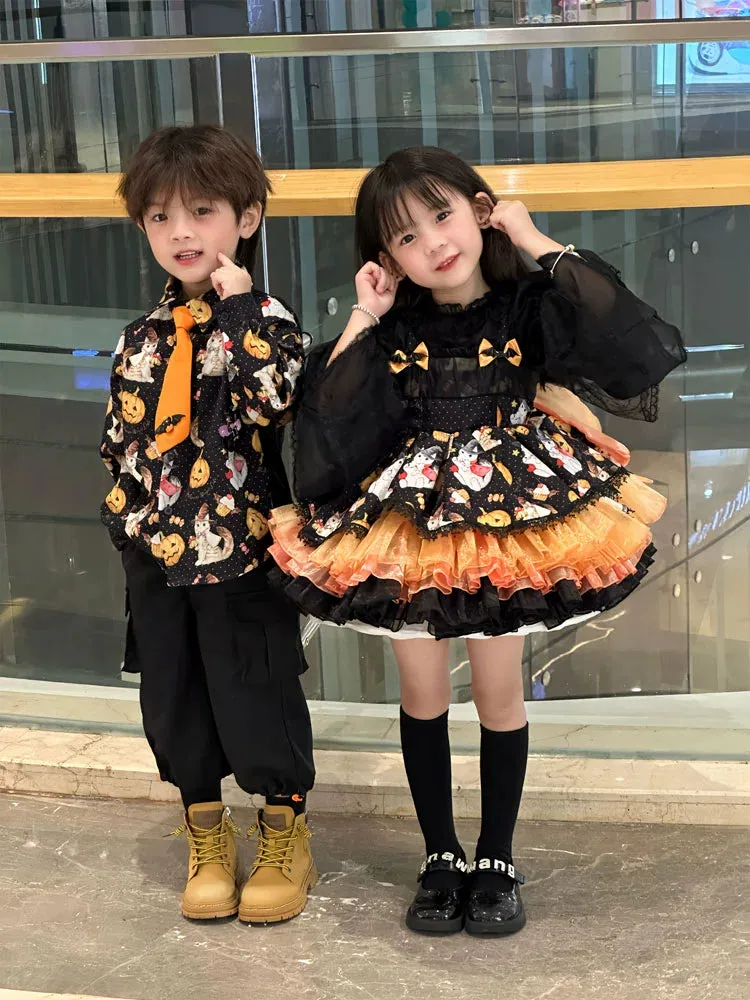 Girls' Princess and Witch Pumpkin Dress | Boys' Disney Costumes
