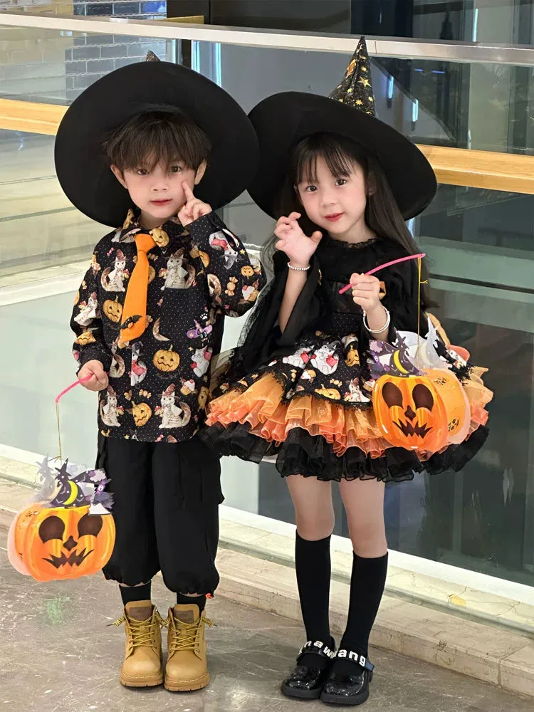 Girls' Princess and Witch Pumpkin Dress | Boys' Disney Costumes
