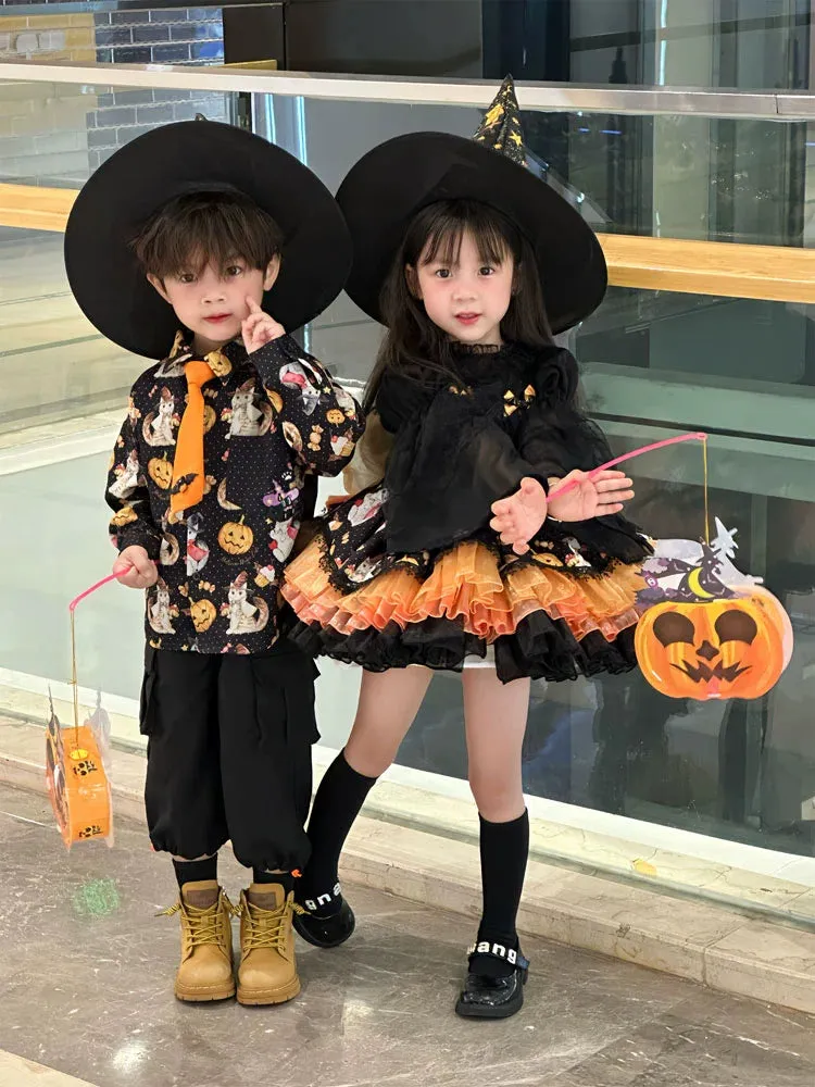 Girls' Princess and Witch Pumpkin Dress | Boys' Disney Costumes