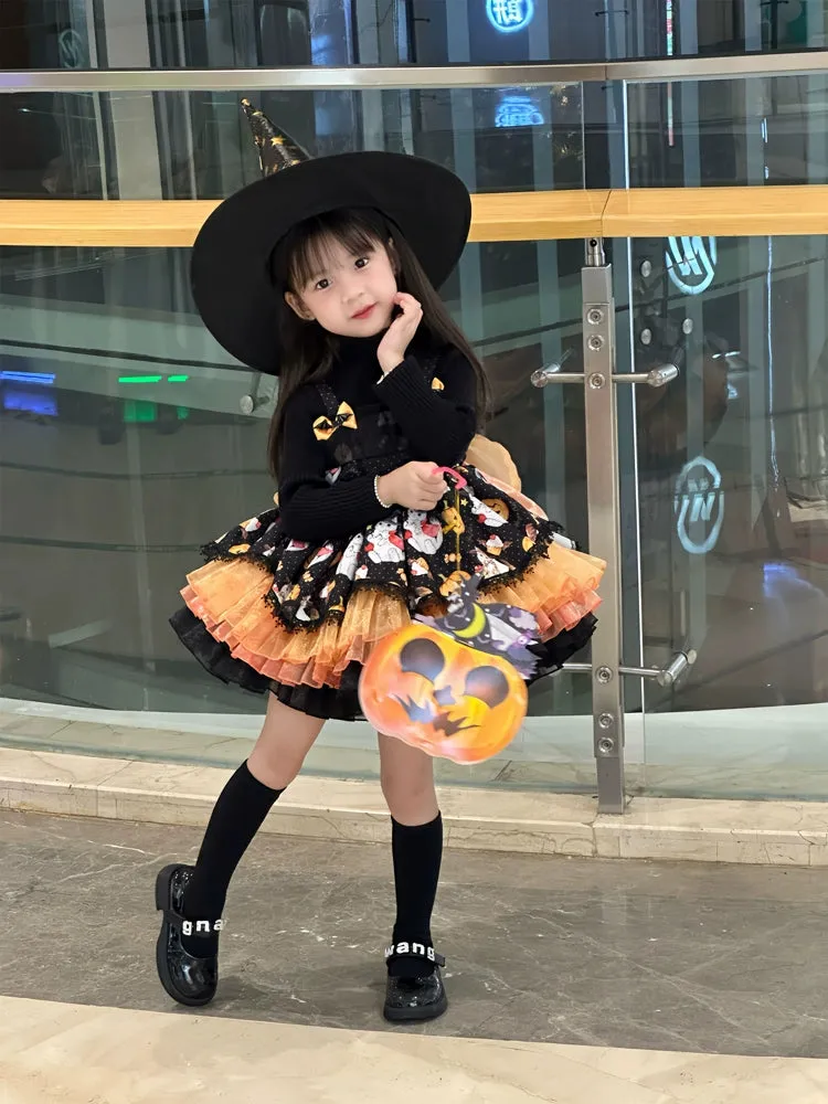 Girls' Princess and Witch Pumpkin Dress | Boys' Disney Costumes
