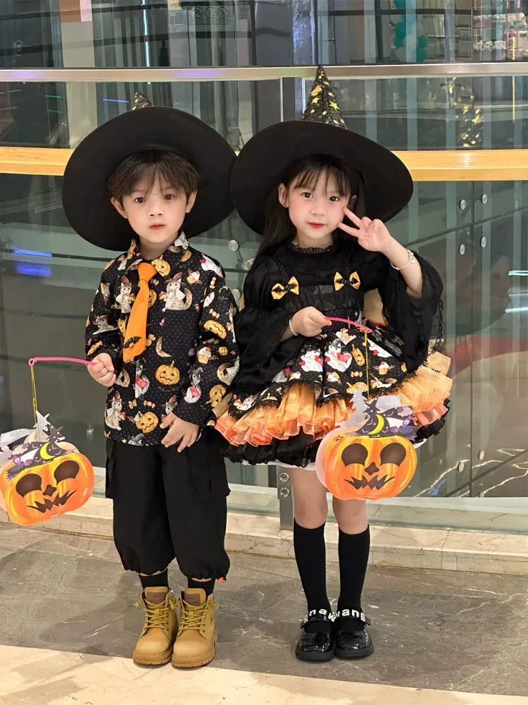 Girls' Princess and Witch Pumpkin Dress | Boys' Disney Costumes