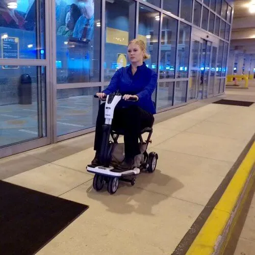 Go-Go S19 Pride Folding Mobility Scooter - Airline Approved
