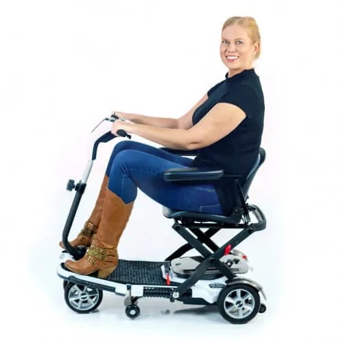 Go-Go S19 Pride Folding Mobility Scooter - Airline Approved