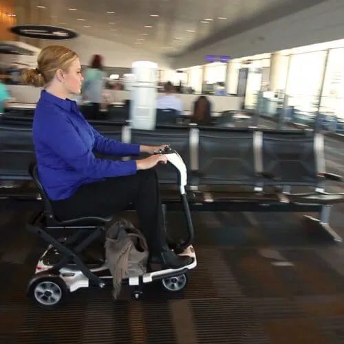 Go-Go S19 Pride Folding Mobility Scooter - Airline Approved