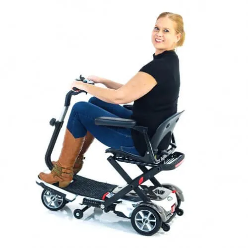 Go-Go S19 Pride Folding Mobility Scooter - Airline Approved