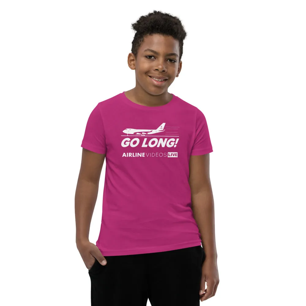 GO LONG (AVL) Youth Short Sleeve T-Shirt
