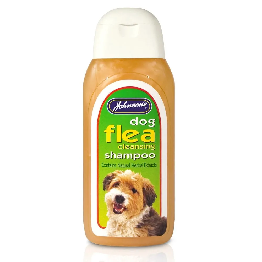 Johnsons Dog Flea Cleansing Shampoo