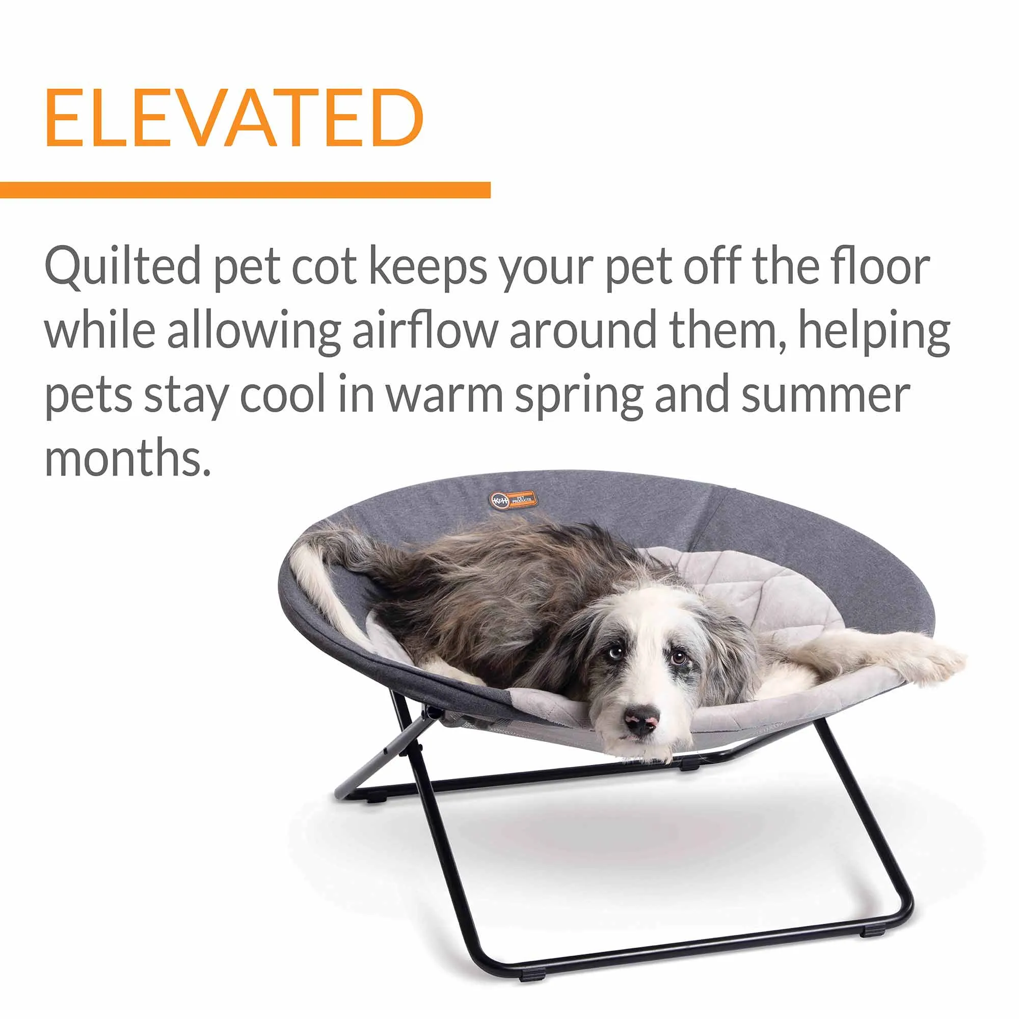 K&H Pet Products Elevated Cozy Cot