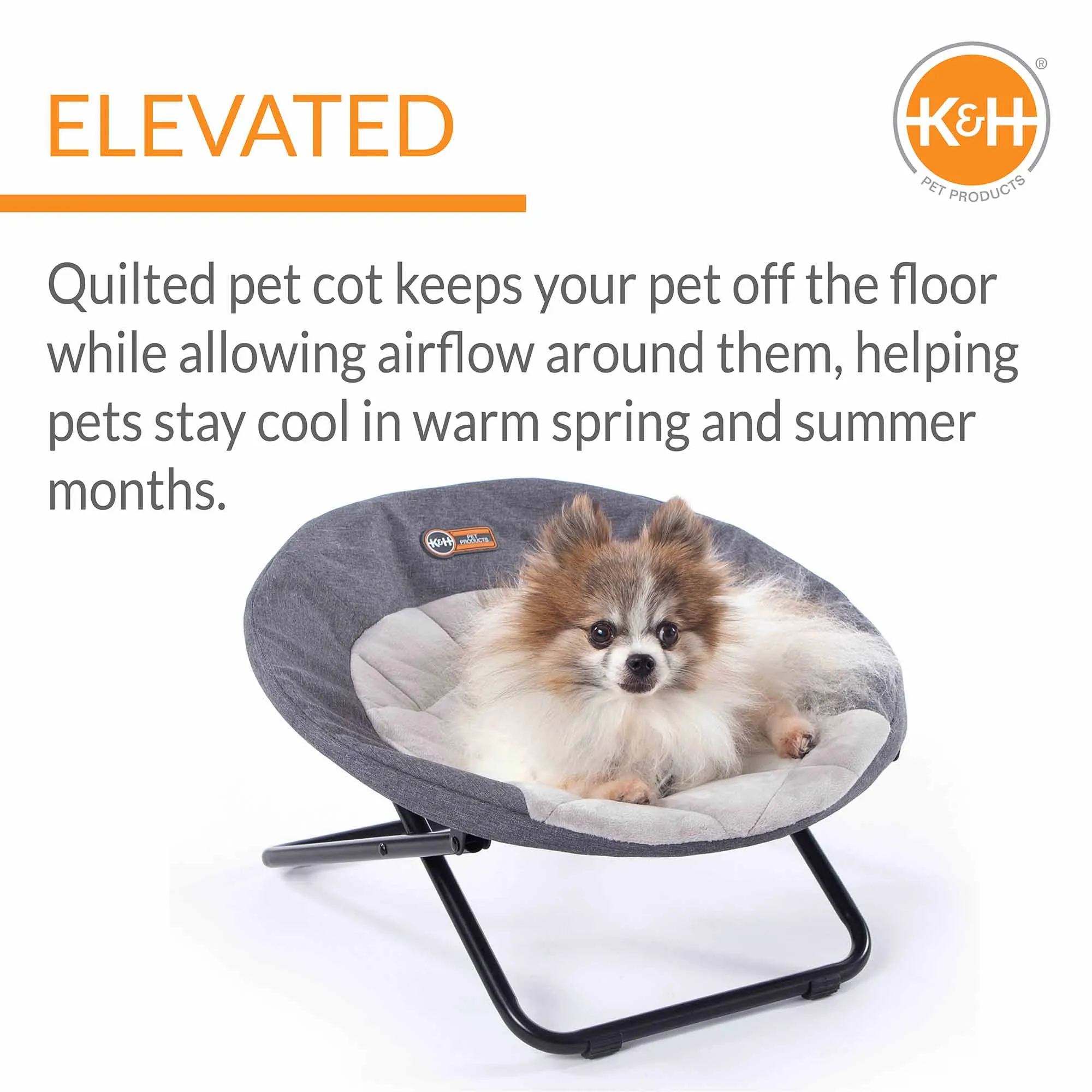 K&H Pet Products Elevated Cozy Cot