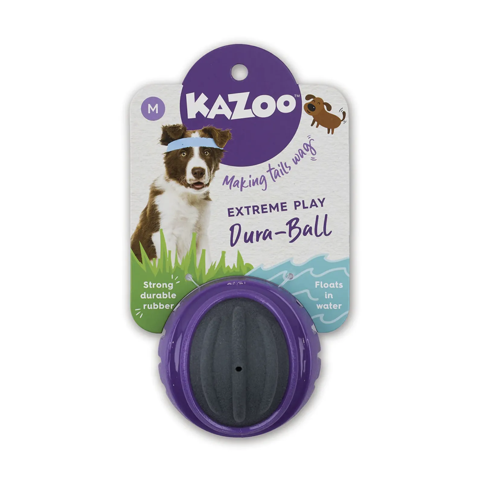 Kazoo Dog Toy Extreme Play DuraBall