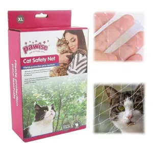 Pawise Balcony Cat Net Transparent 6X3M