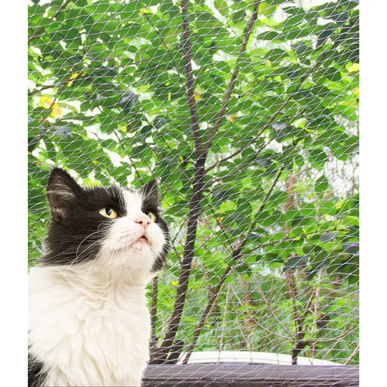 Pawise Balcony Cat Net Transparent 6X3M