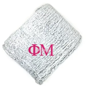 Phi Mu Fuzzy Sherpa Blanket