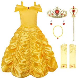 Princess Beauty Role Playing Dresses Halloween Ball Costume Cosplay Clothing