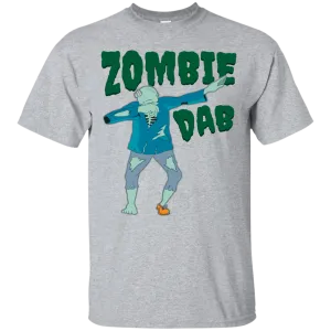 Trendy Zombie Dab T-Shirt Halloween Clothes (Men)