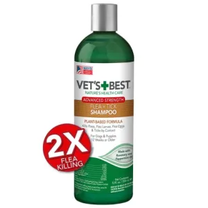 Vet’s Best Advanced Strength Flea   Tick shampoo