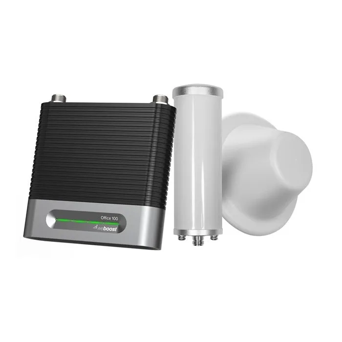 weBoost Office 100 Cell Signal Booster Kit with Omni Antenna (652060), 50Ohm for Buildings up to 8,000 SQ FT